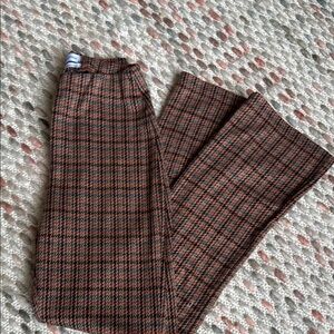 Urban outfitters plaid pull on pants -XS